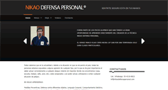 Desktop Screenshot of nikaodefensapersonal.com